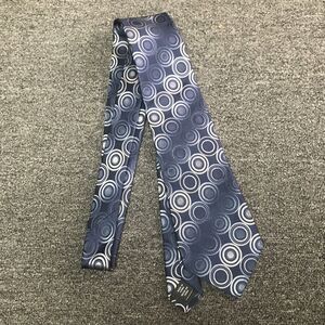 Arrow Silk Geometric Men Tie Blue Gray 3.5 x 58.5” Lined Retro